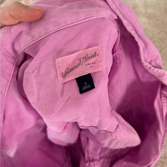 universal thread pink jumpsuit - Picture 3 of 9
